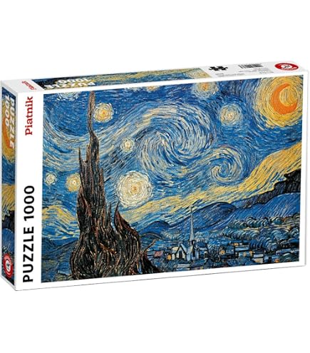 Amazon.com: Clementoni - Van Gogh 37065 1000 Piece Art Puzzle for